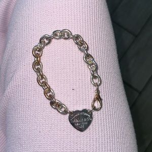 Tiffany and Co. 925 Heart Bracelet
